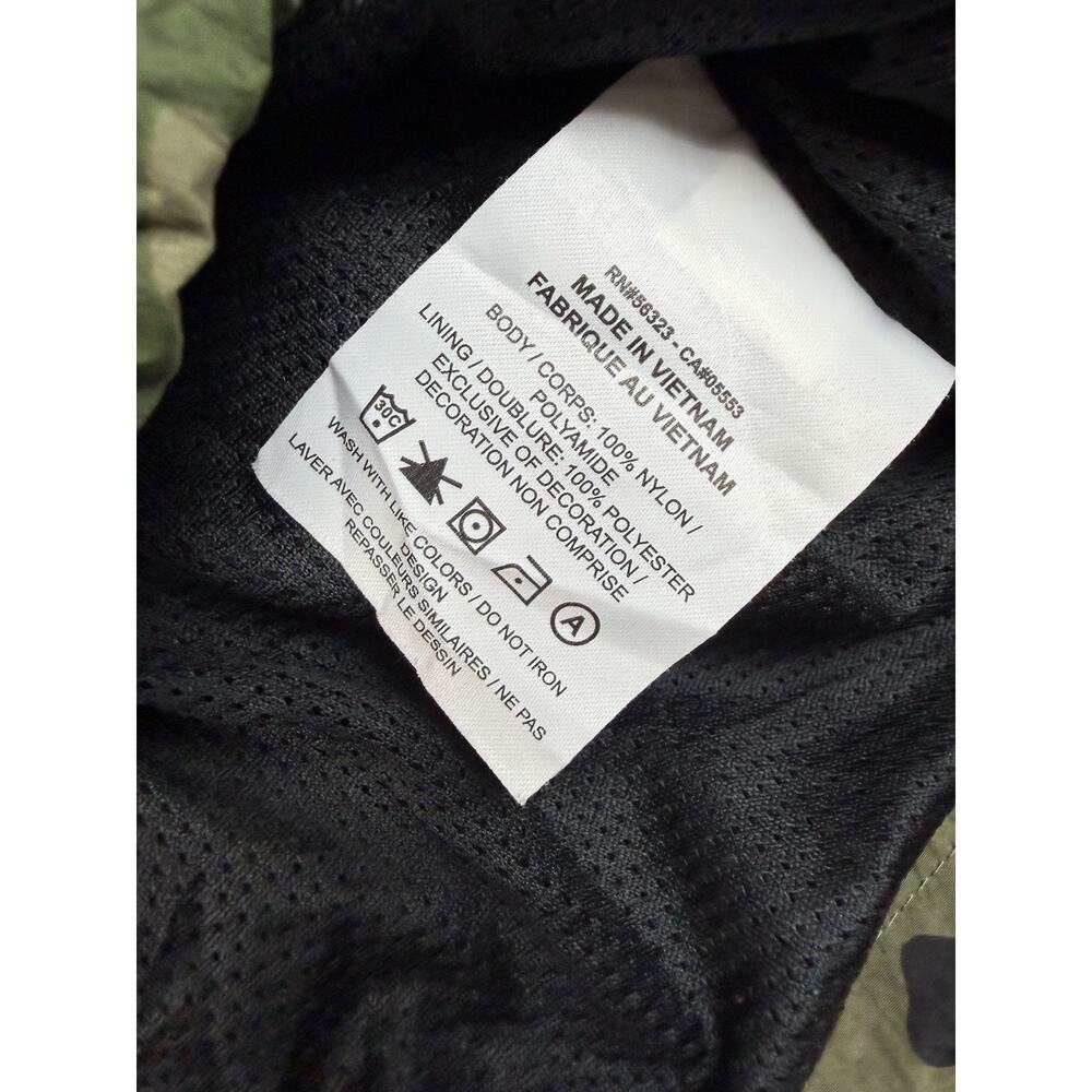 Nike Jordan Men’s XL Camo Windbreaker Jacket Full Zip Hooded Jumpman Air - Picture 6 of 9